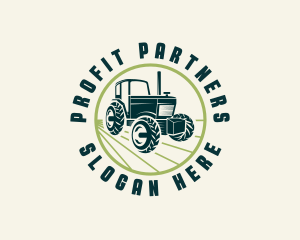 Agriculture Farming Tractor logo design