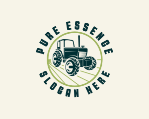 Agriculture Farming Tractor logo design