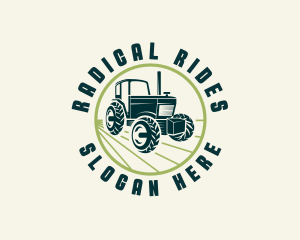 Agriculture Farming Tractor logo design