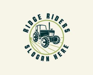 Agriculture Farming Tractor logo design