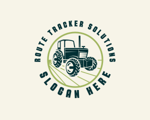 Agriculture Farming Tractor logo design