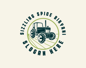 Agriculture Farming Tractor logo design