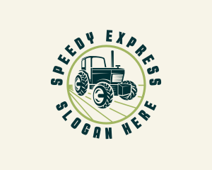 Agriculture Farming Tractor logo design