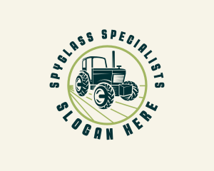 Agriculture Farming Tractor logo design