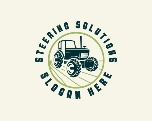 Agriculture Farming Tractor logo design