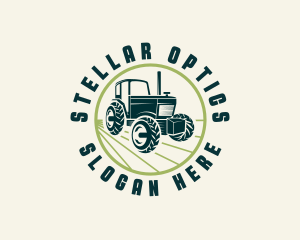 Agriculture Farming Tractor logo design