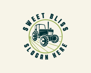 Agriculture Farming Tractor logo design