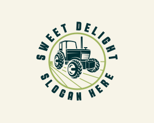 Agriculture Farming Tractor logo design