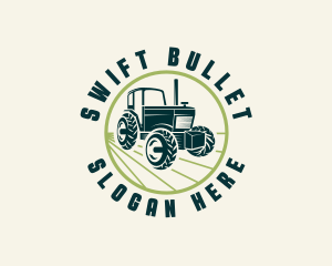 Agriculture Farming Tractor logo design