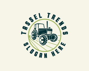 Agriculture Farming Tractor logo design