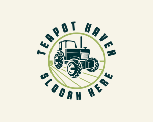 Agriculture Farming Tractor logo design