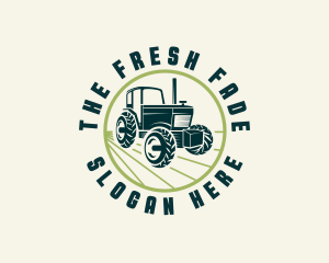 Agriculture Farming Tractor logo design