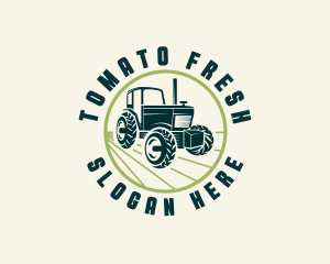 Agriculture Farming Tractor logo design