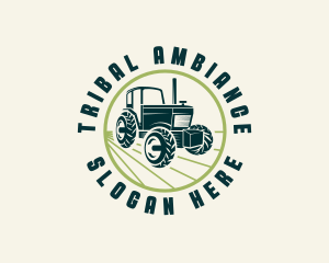 Agriculture Farming Tractor logo design