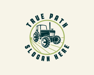 Agriculture Farming Tractor logo design