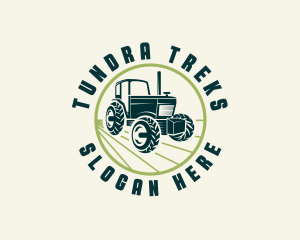 Agriculture Farming Tractor logo design