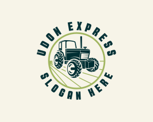 Agriculture Farming Tractor logo design