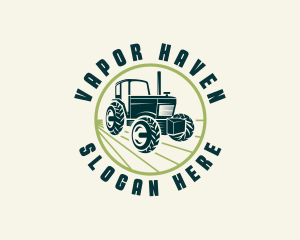 Agriculture Farming Tractor logo design