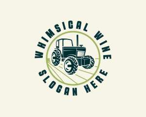 Agriculture Farming Tractor logo design