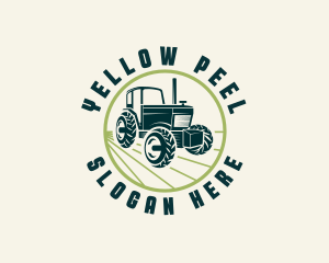 Agriculture Farming Tractor logo design