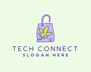 Weed Paper Bag logo
