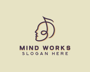 Music Therapy Mindfulness logo design