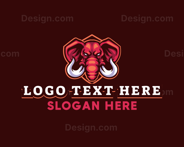 Wild Gaming Elephant Logo