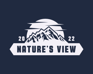 Mountain Scenery Banner logo