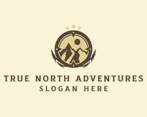 Mountain Trekking  Adventure  logo design