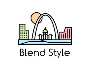 Urban City Landmark  logo design