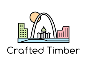 Urban City Landmark  logo design