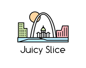 Urban City Landmark  logo design