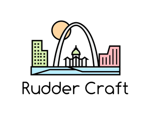 Urban City Landmark  logo design