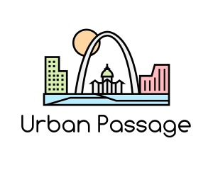 Urban City Landmark  logo design