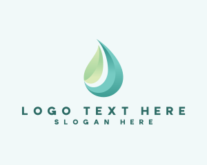 Organic Leaf Water logo