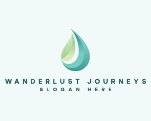 Organic Leaf Water logo