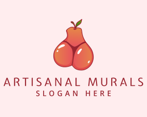 Fruit Bikini Thong logo design