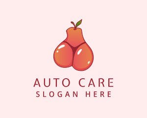 Fruit Bikini Thong logo design