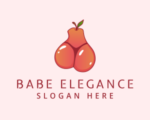 Fruit Bikini Thong logo design