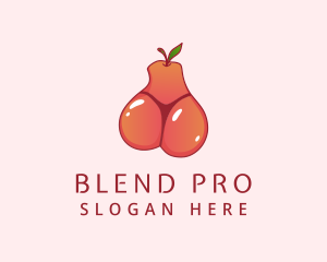 Fruit Bikini Thong logo design