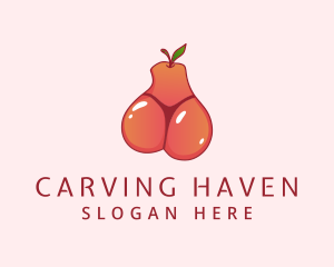 Fruit Bikini Thong logo design