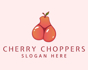 Fruit Bikini Thong logo design