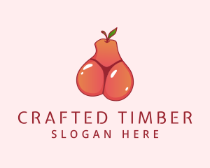 Fruit Bikini Thong logo design