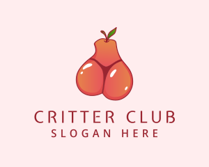 Fruit Bikini Thong logo design