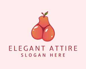 Fruit Bikini Thong logo design