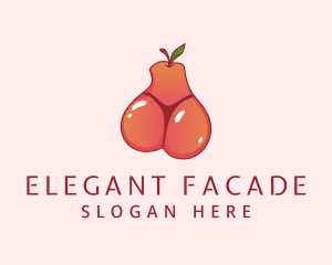 Fruit Bikini Thong logo design