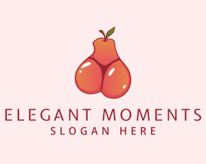 Fruit Bikini Thong logo design