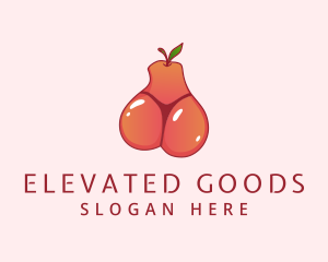 Fruit Bikini Thong logo design