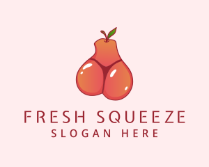 Fruit Bikini Thong logo design