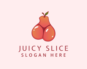 Fruit Bikini Thong logo design